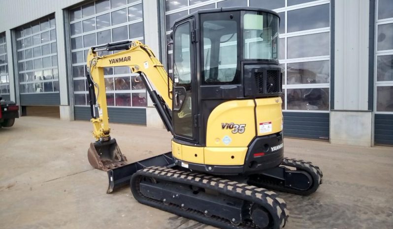 2017 Yanmar VIO35-6B Rubber Tracks full