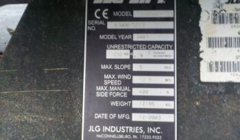 2003 JLG 660SJC full